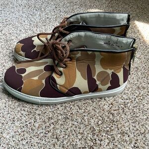 Del Toro Made In Italy Chukka Lace Up Boots Size 8